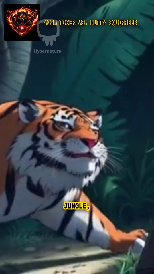 Yoga Tiger vs. Nutty Squirrels