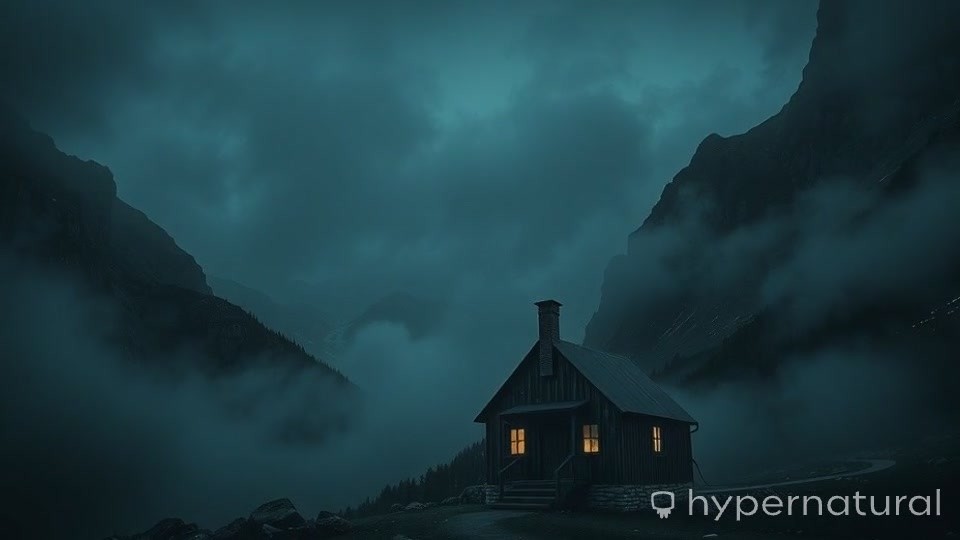 Shadows of Despair: A Night in the Norwegian Valley