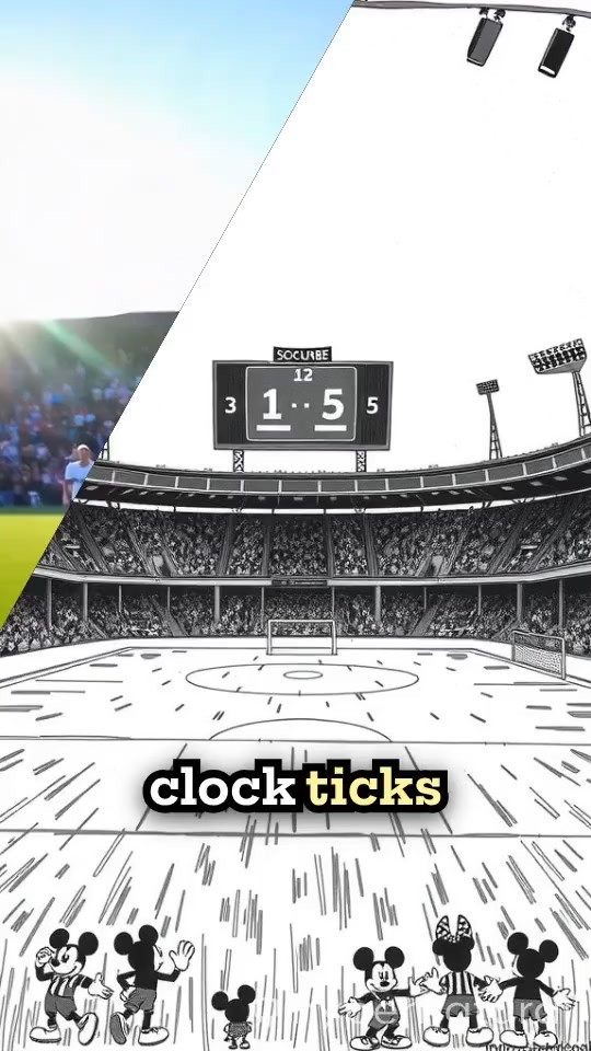 Mickey's Winning Goal in the Final Moments