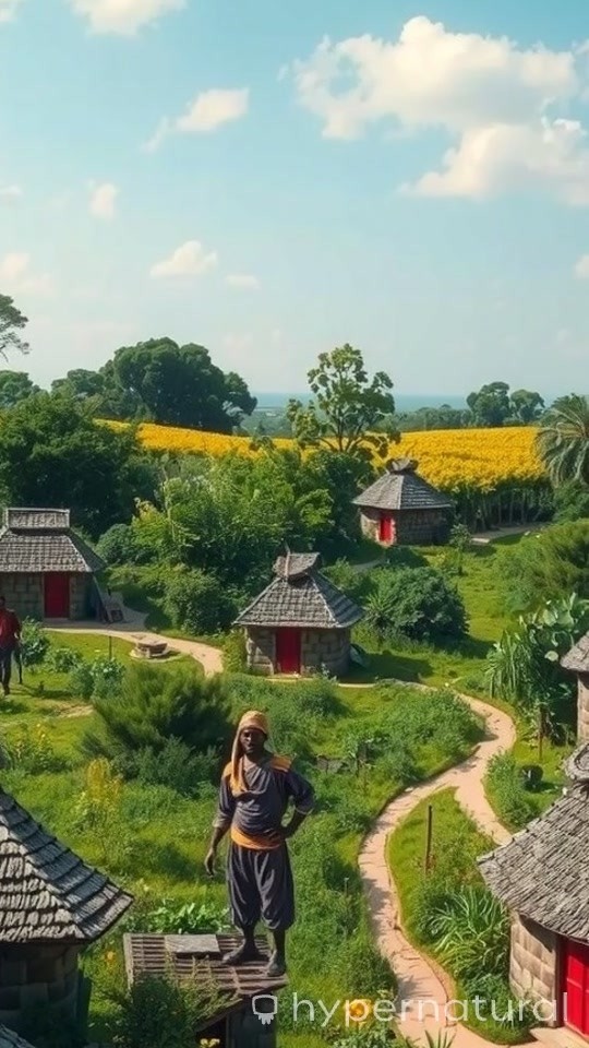 Celebrating the Mid-Western Region: Amaobi's Artistic Journey