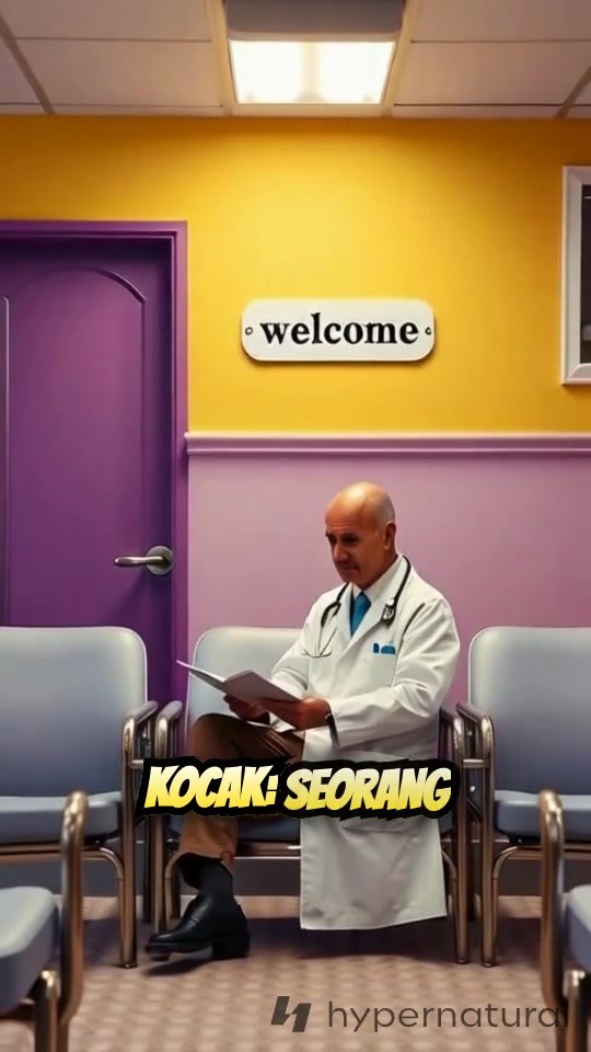 Kocak: Pria Sulit Bicara dan Dokter yang Bingung