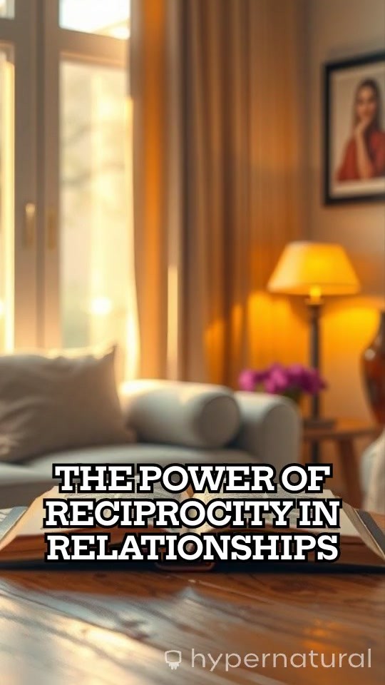 The Power of Reciprocity in Relationships and Leadership