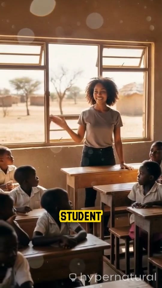 A New Beginning: Efua's Arrival in Class