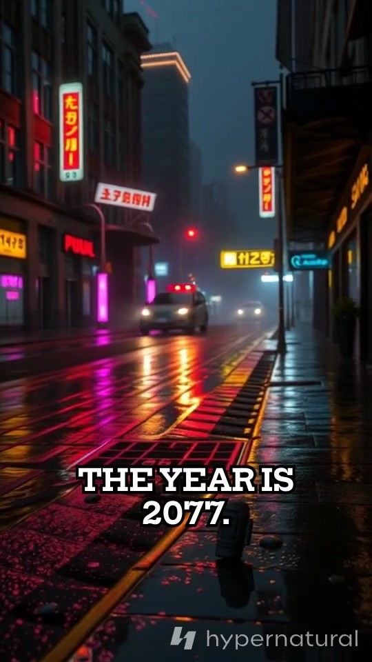 Neon Shadows: A Bladerunner Crime Saga