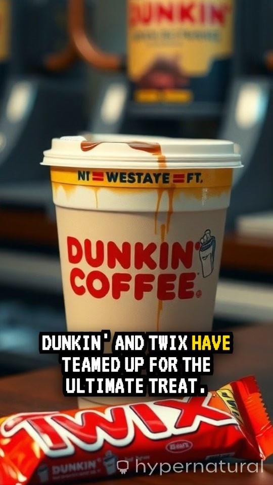 Twix Treasures: Sip & Savor Dunkin' Delights!