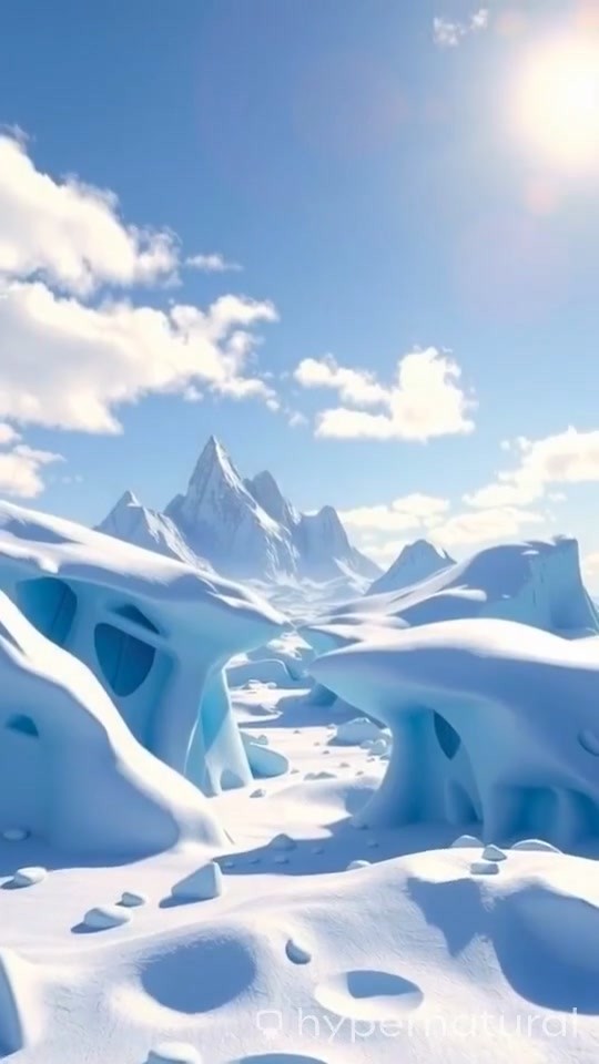 Adorable Baby Penguin Dancing in the Snow