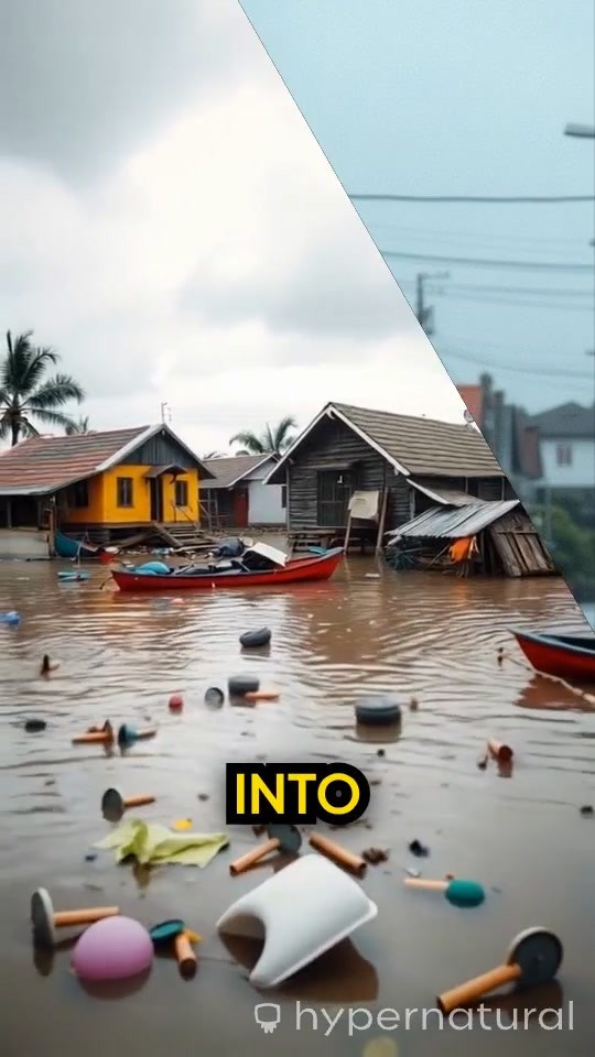 Flooded Homes and Rowing in the Streets