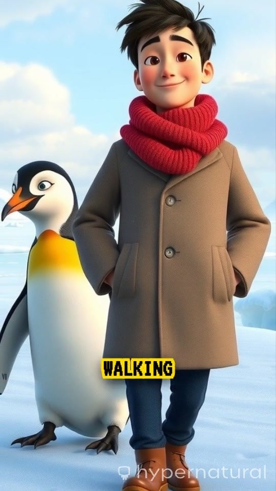 Learning German with a Penguin