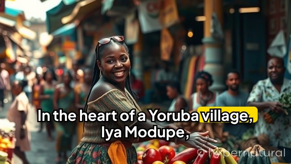 A Good Deed by a Yoruba Woman in Her Village