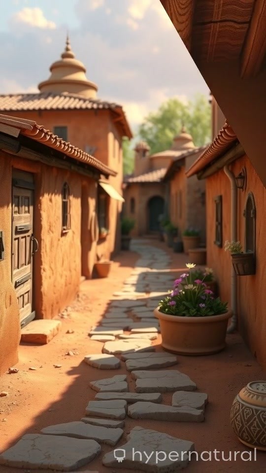 A Little Village Boy Without Parents