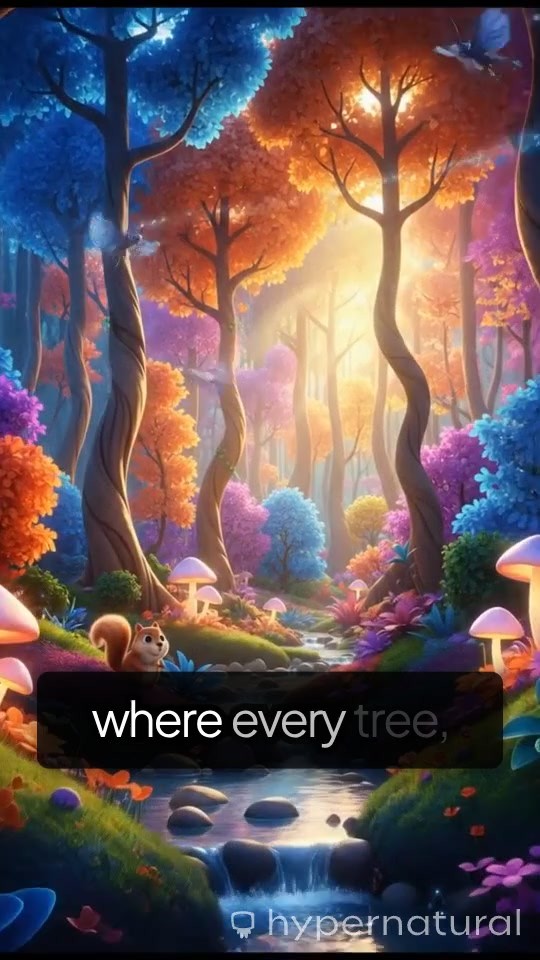 Colorful Forest Adventure: Explore with Milo and Lila!