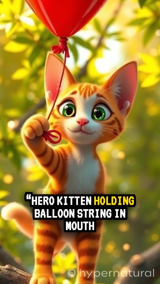 Kitten's Brave Balloon Adventure