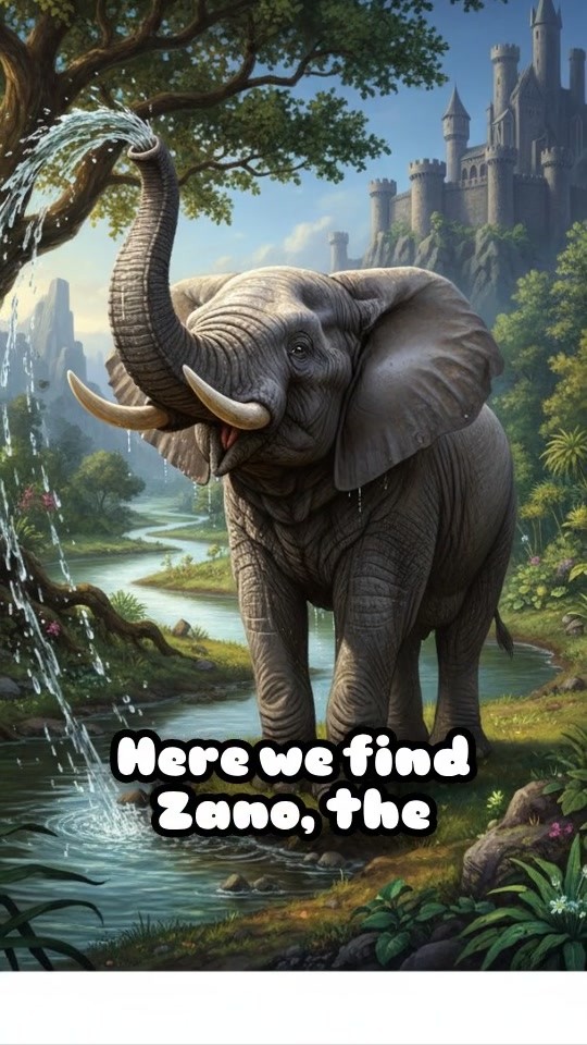 Zano: The Heart-Tusk Baby Elephant