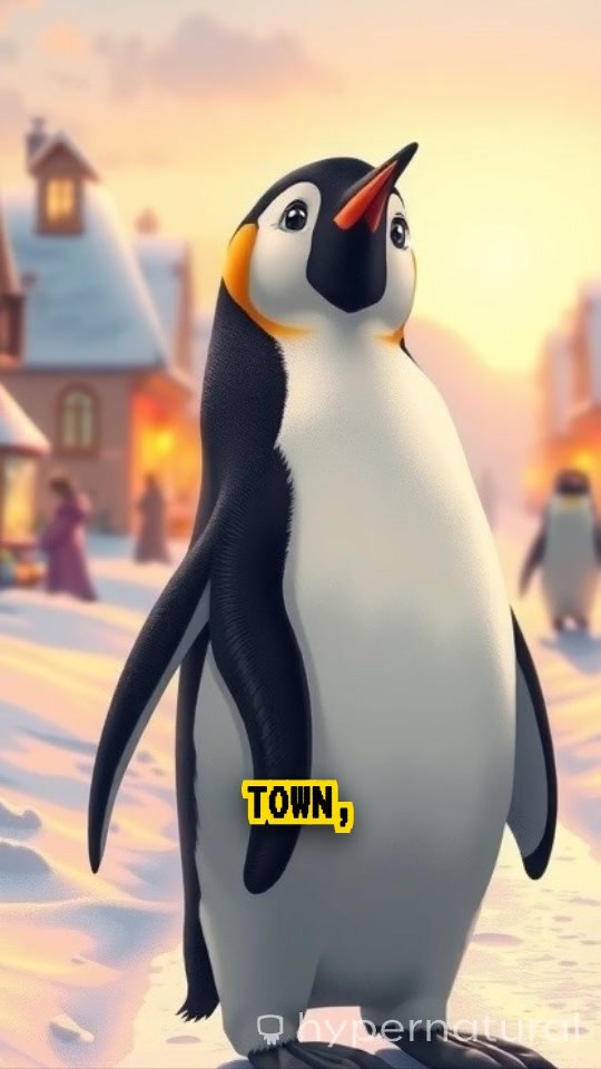 Penguin Adventures: A Snowy Journey