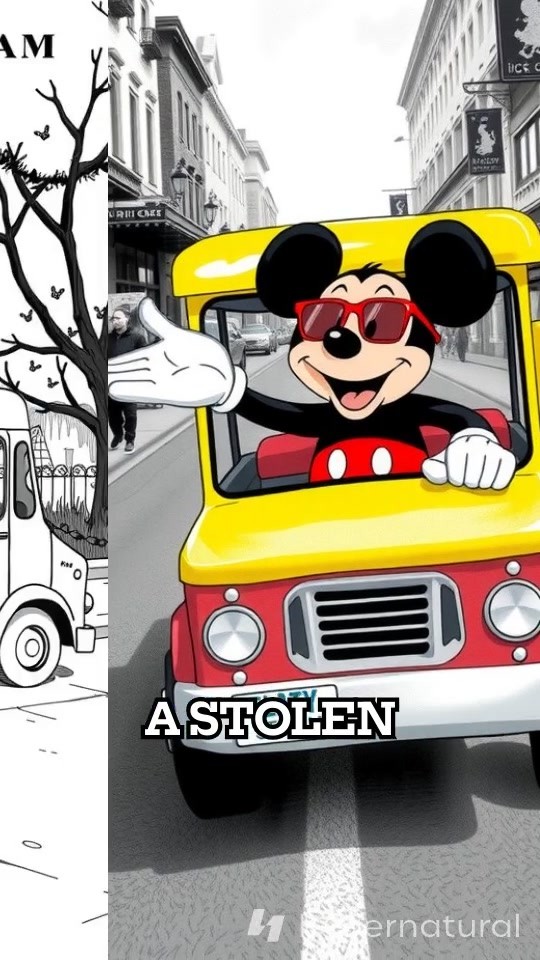 Mickey's Wild Ride: A Law-Breaking Adventure!