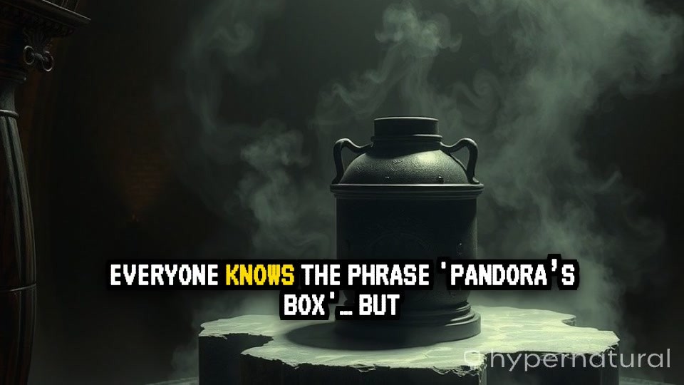 Pandora's Trap: The Myth Unveiled