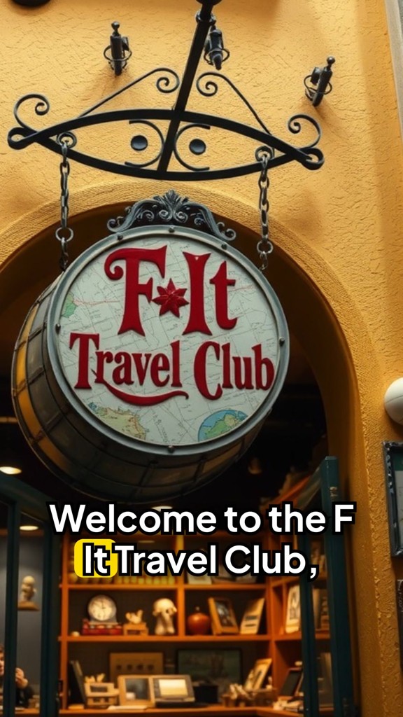 Traveling with a Smile: Embrace the Chaos with F* It Travel Club