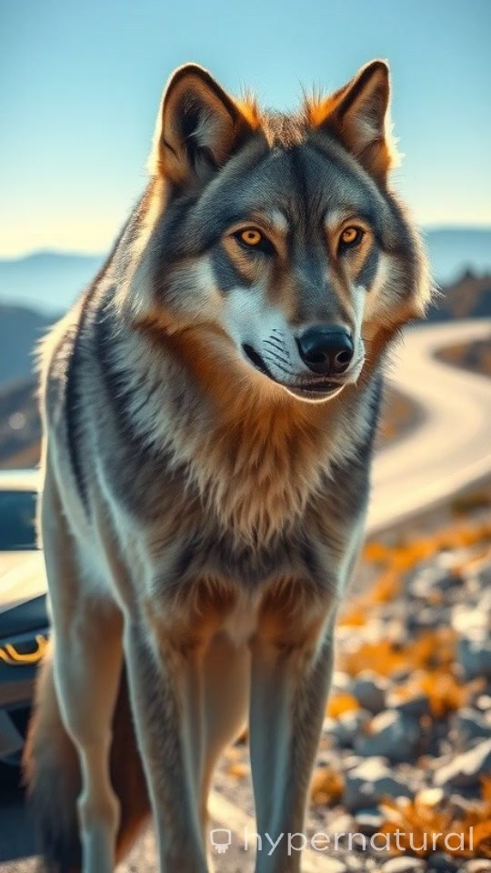 BMW vs Wolf: Speed Showdown