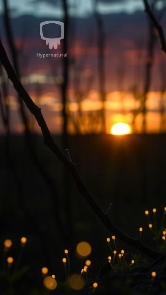 Following the Fireflies' Enchanted Path
