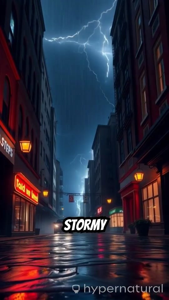 Squirrel Shenanigans: A Stormy Night Adventure