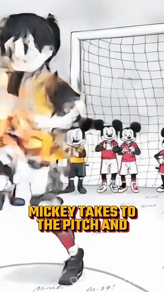 Mickey's Winning Goal in the Final Moments!