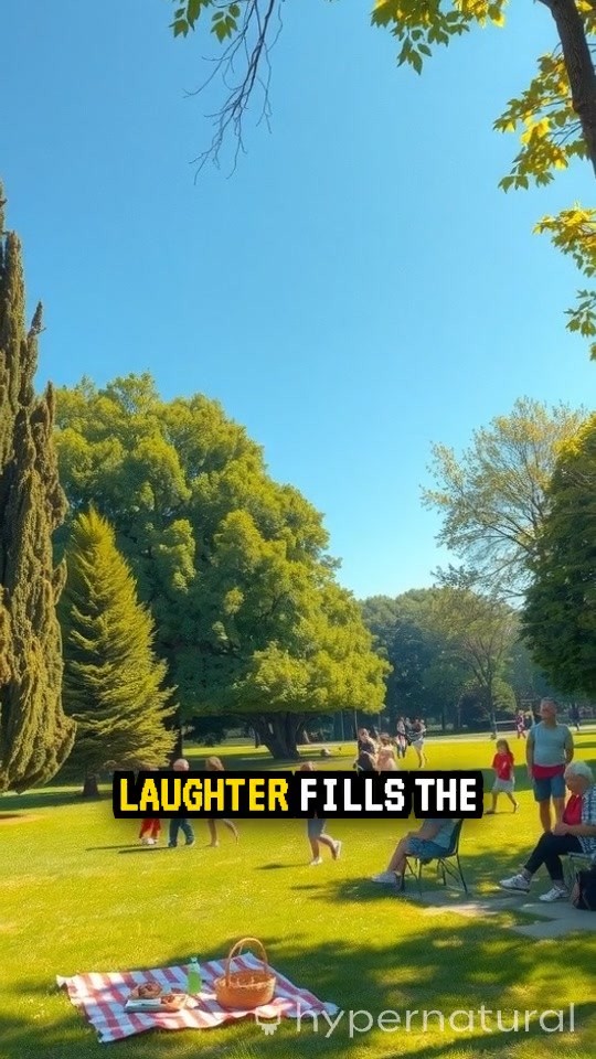 Happy Kids Playing in the Park