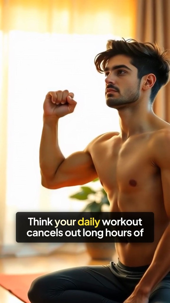 Think Exercise Cancels Sitting? Think Again