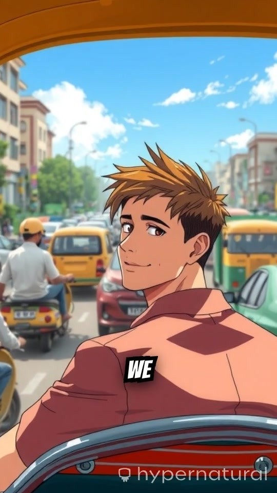 Thunder God in Indian Traffic!