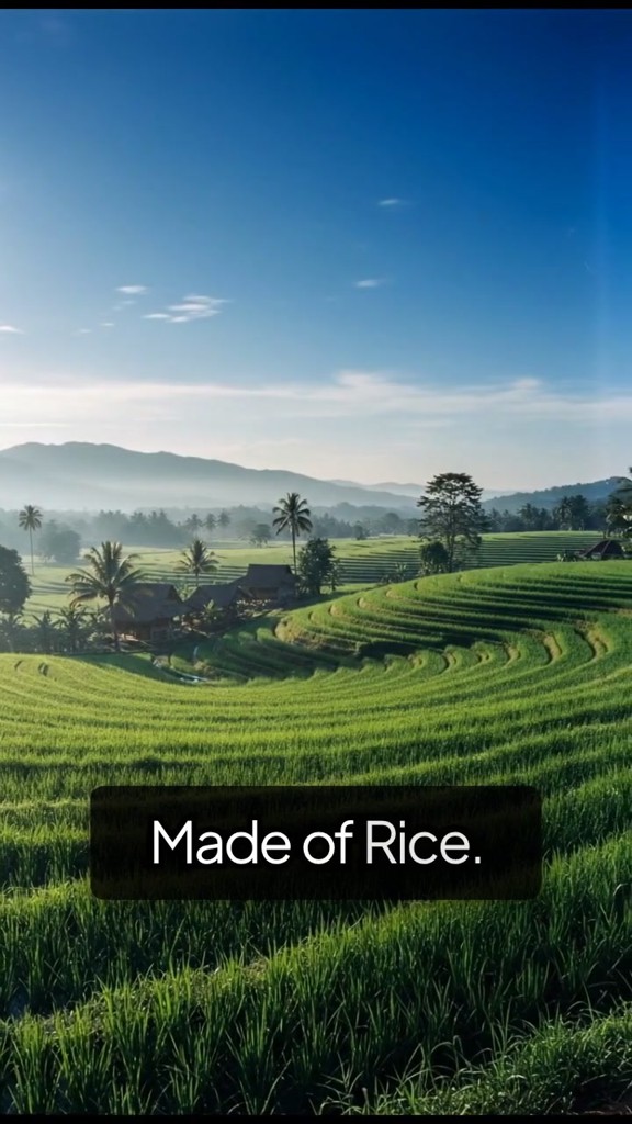 Stairway to Heaven... Made of Rice 🇮🇩