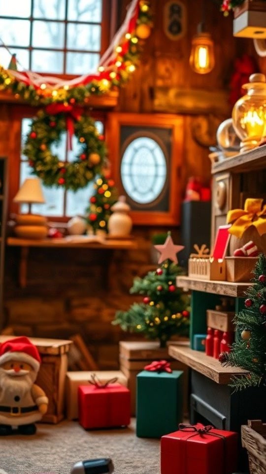 Santa's Enchanting Journey of Joyful Giving!
