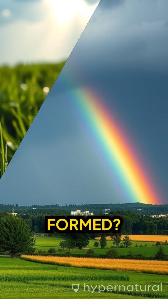 How Rainbows are Formed in Clouds