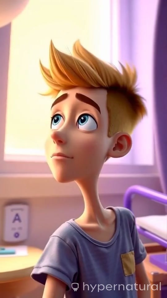 A Boy's Exciting Wait to Feel the Air