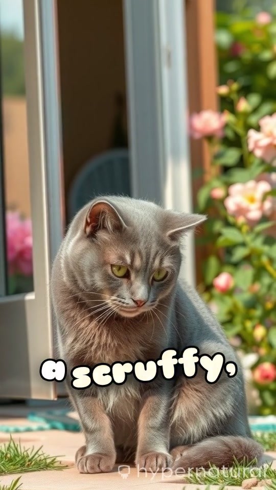 An Unexpected Friendship: The Cat and the Old Lady