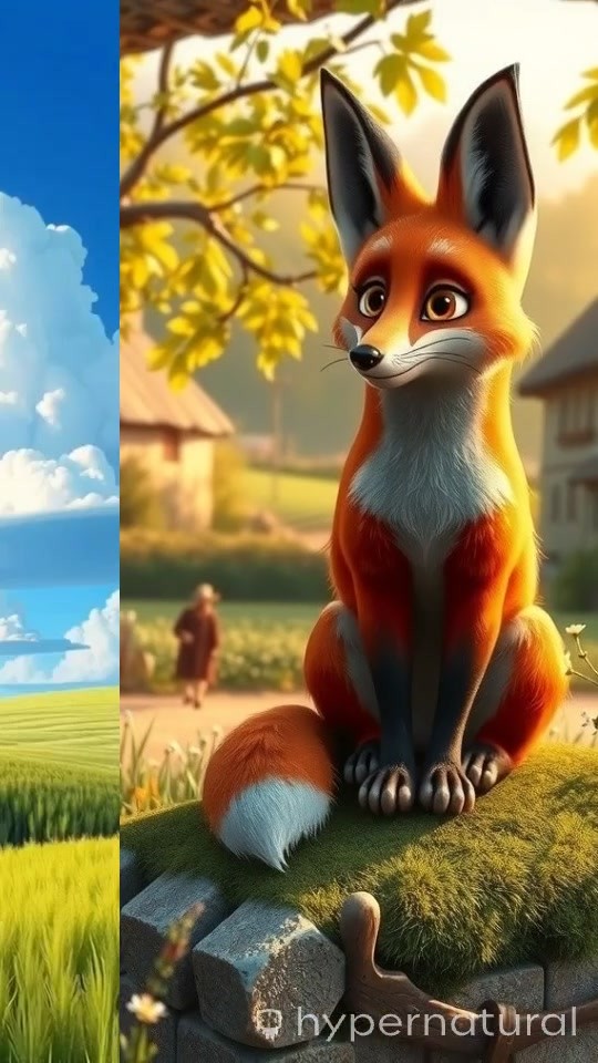 The Wise Fox and the Hardworking Farmer