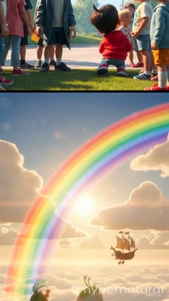 Help the Rainbow Find Its Missing Color!