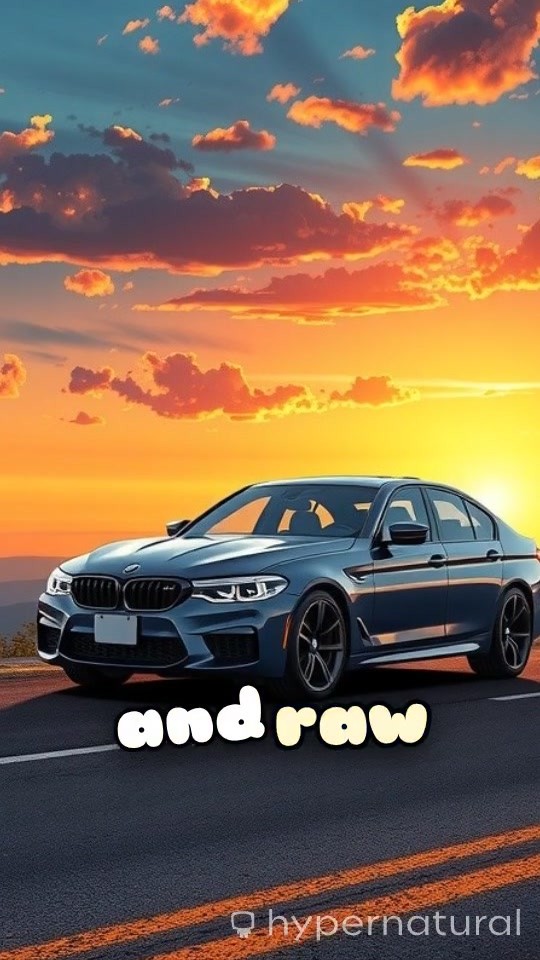 The Ultimate Drive: BMW M5 in Cinematic Splendor