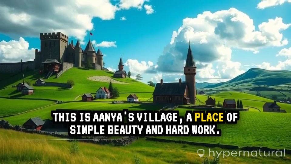 A Successful Village Teenage Girl