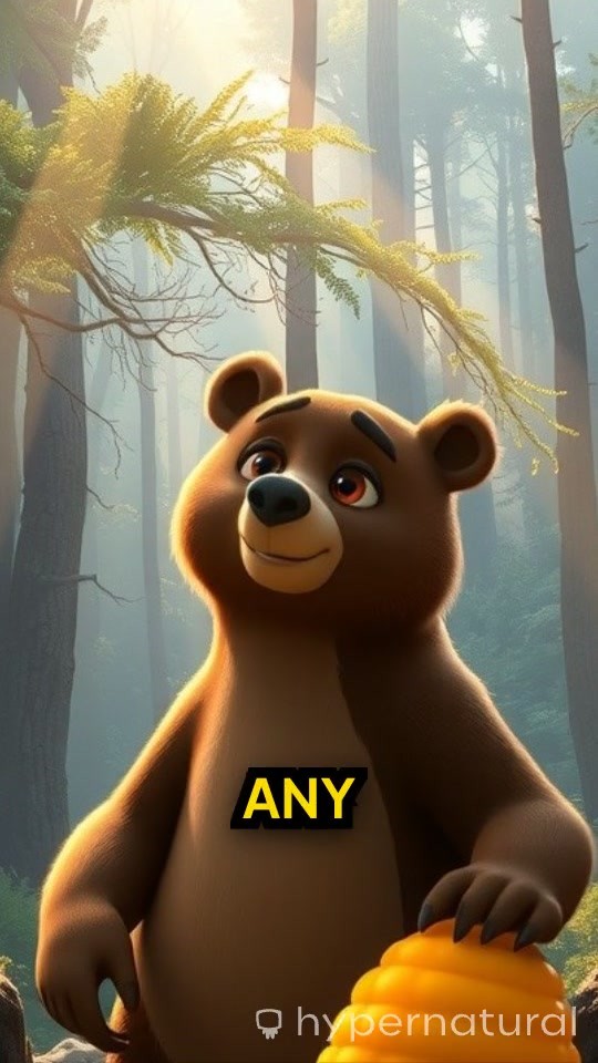 The Bear Who Was Afraid of Honey