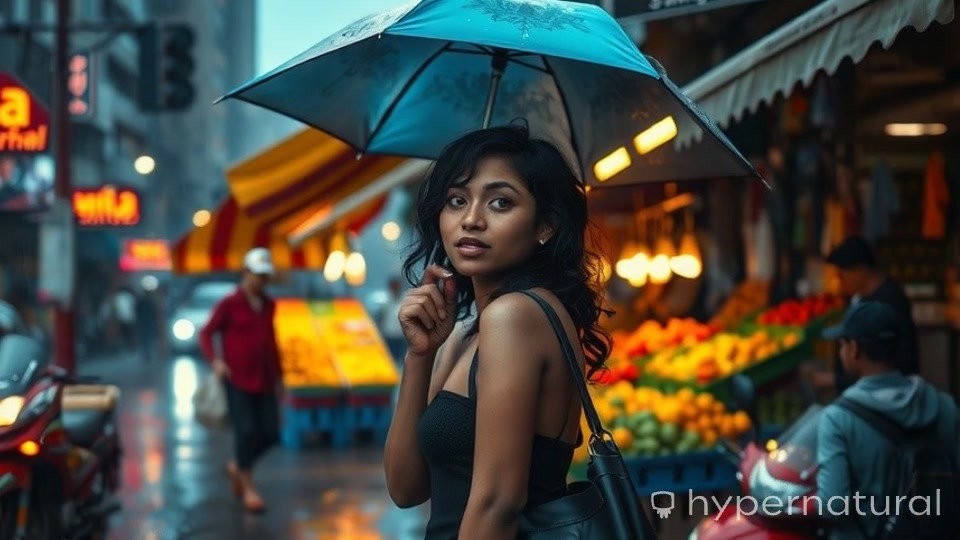 Dancing in the Rain: Aanya and Priya's Day Out