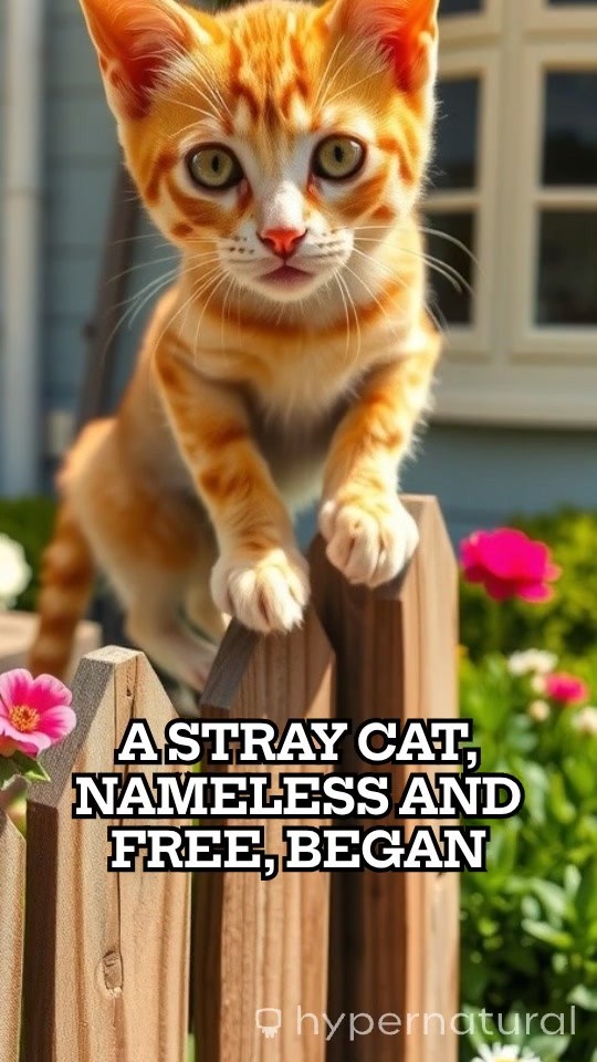 The Daily Visitor: A Stray Cat and an Old Lady