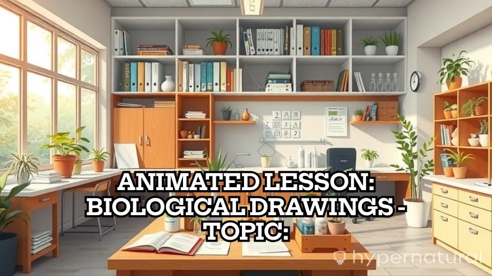 Exploring Plant Storage Organs through Accurate Drawings