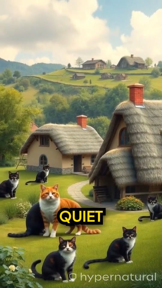 Milo the Brave Cat Saves the Chicks