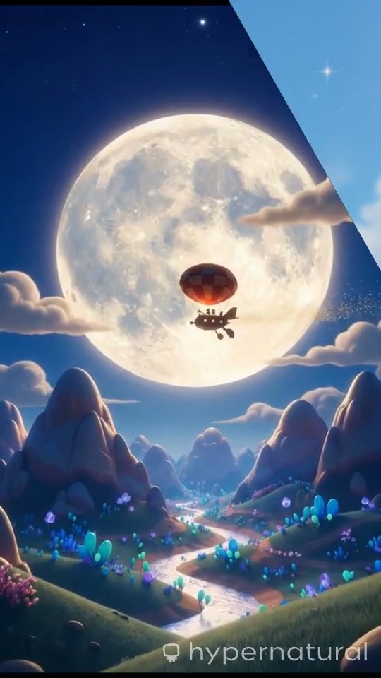 Zippy the Zebra and the Moon Party