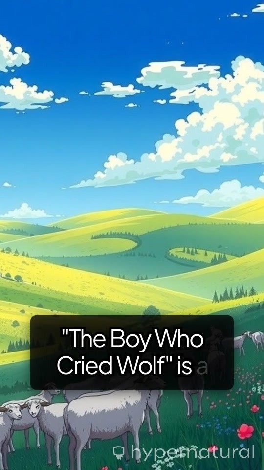 The Boy Who Cried Wolf: A Lesson in Trust and Deceit