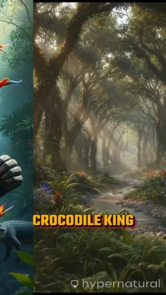 The Crocodile King's Secret Love