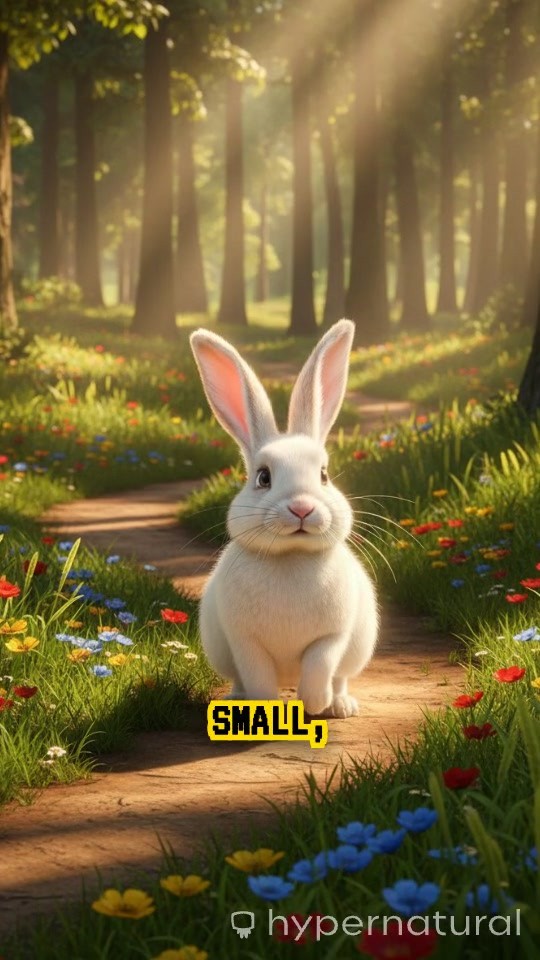 خرگوش مهربان و دوست جدیدش