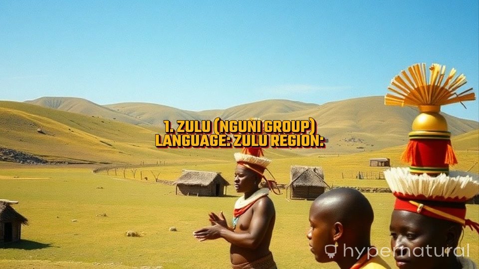 Cultural Heritage of South Africa's Zulu and Xhosa Peoples
