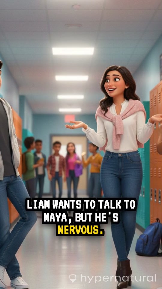 Shy Teen Crush Encounter