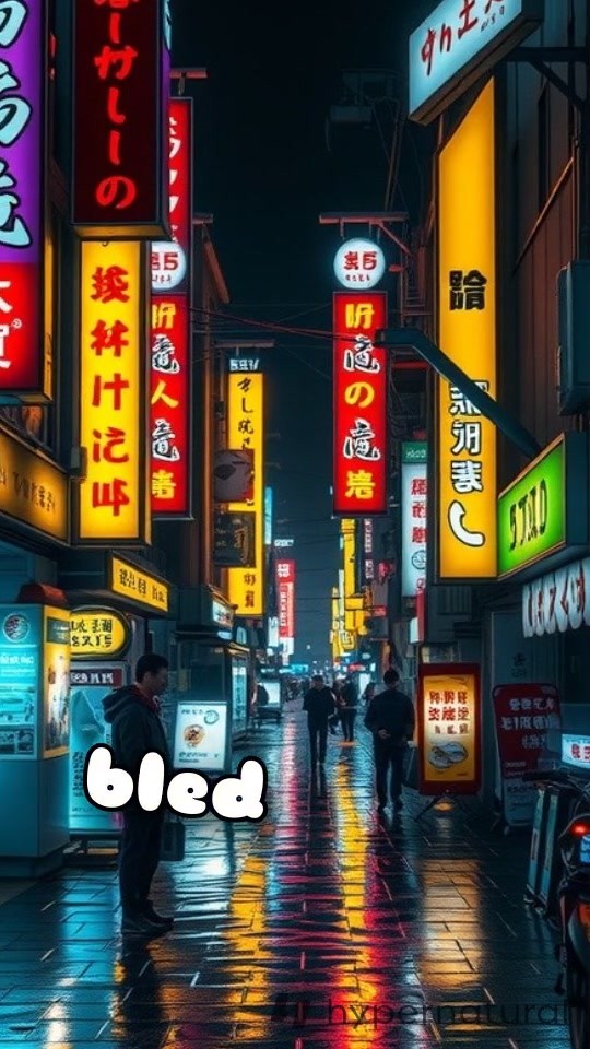 Neon Shadows: A Bladerunner Saga