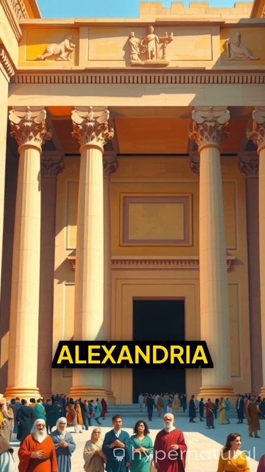 The Great Library of Alexandria: A Center of Knowledge and Learning
